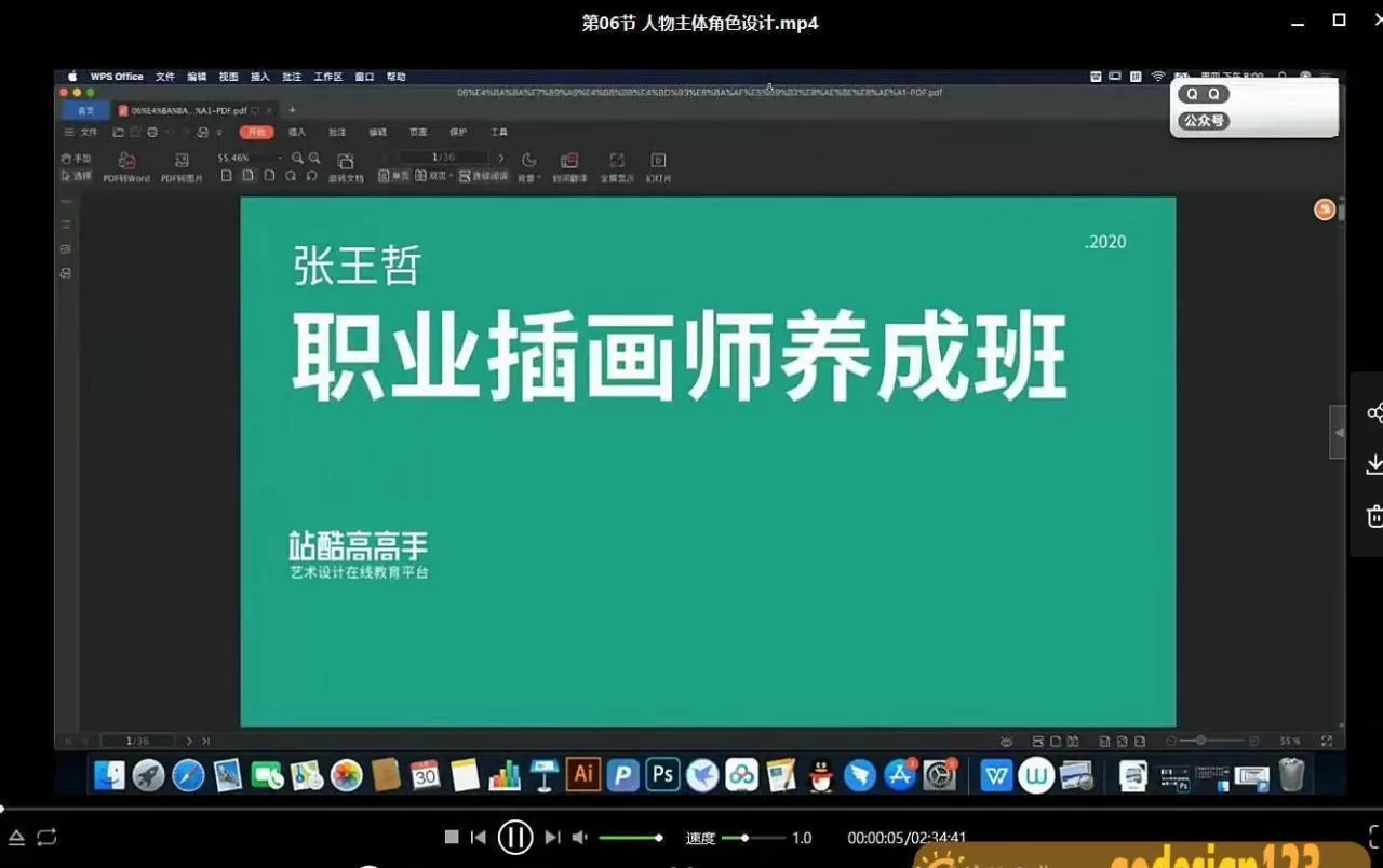 张王哲职业插画师养成班(第1期已完结)2020年教程 张王哲职业插画师养成班(第1期已完结)2020年教程